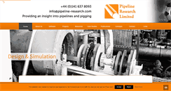 Desktop Screenshot of pipeline-research.com